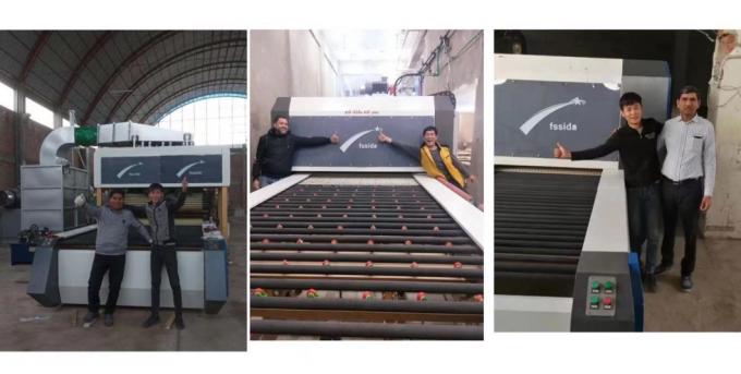 Glass Straight Line Edging Machine Polishing Machine 11 Spindle 45°